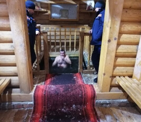 Крещенское купание в Тылысе
