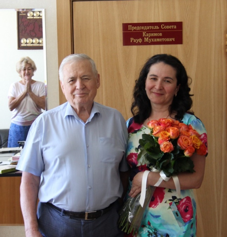Поздравили с юбилеем!
